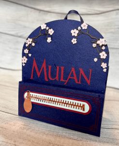 Mulan Loungefly paper backpack paper gift bag
