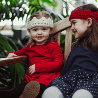 crocheted crown