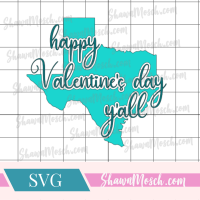 Happy Valentine's Day y'all SVG