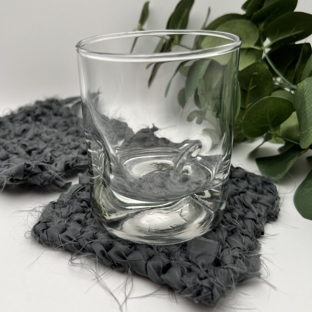 fabric yarn coaster