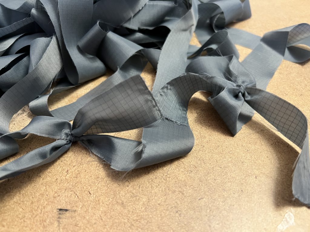 making fabric yarn