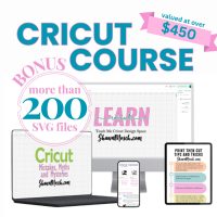 Cricut Design Space Online Course with SVG Bundle